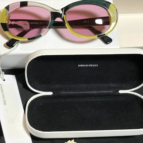 Emilio Pucci Vintage 2004 Sunglasses - Ready to Wear Collection - New in Box. - Picture 13 of 16